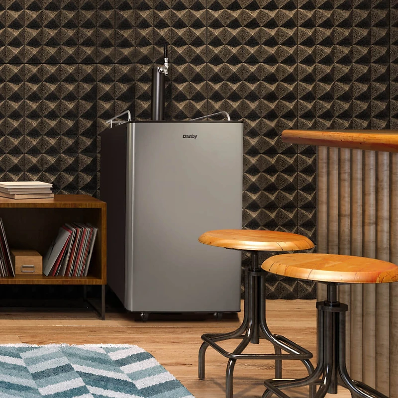 5.4 Cu. Ft. Stainless Steel Kegerator - OPEN BOX