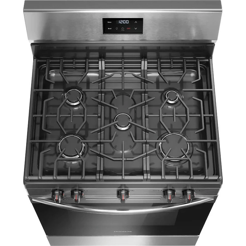 5.1 Cu. Ft. Stainless Steel Freestanding Gas Range