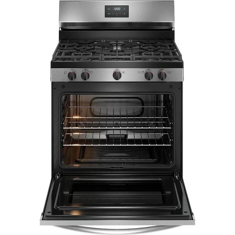 5.1 Cu. Ft. Stainless Steel Freestanding Gas Range