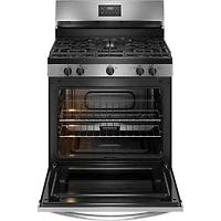 5.1 Cu. Ft. Stainless Steel Freestanding Gas Range 