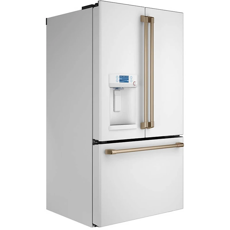 Matte White Right Fridge Panel for Cafe Refrigerators