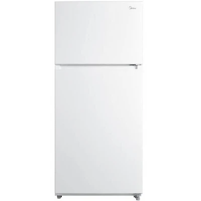 18 Cu. Ft. White Top Freezer Freestanding Refrigerator 