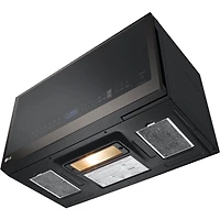 2.0 Cu. Ft. Black Stainless Steel Over-the-Range Smart Microwave