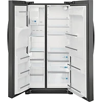 25.6 Cu. Ft. Black Stainless Steel Side-by-Side Refrigerator