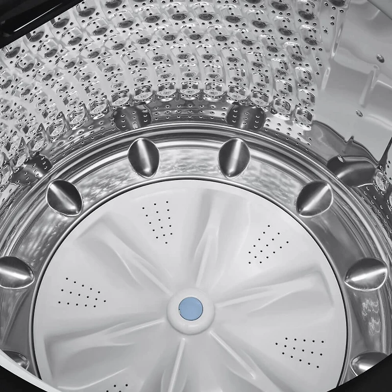 5.5 Cu. Ft. Brushed Black High-Efficiency Top Load Smart Washer