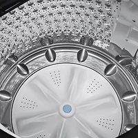 5.5 Cu. Ft. Brushed Black High-Efficiency Top Load Smart Washer