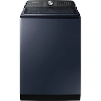 Brushed Navy Top Load High Efficiency Smart 5.4 Cu. Ft. Washer/7.4 Cu. Ft. Electric Dryer Laundry Pair
