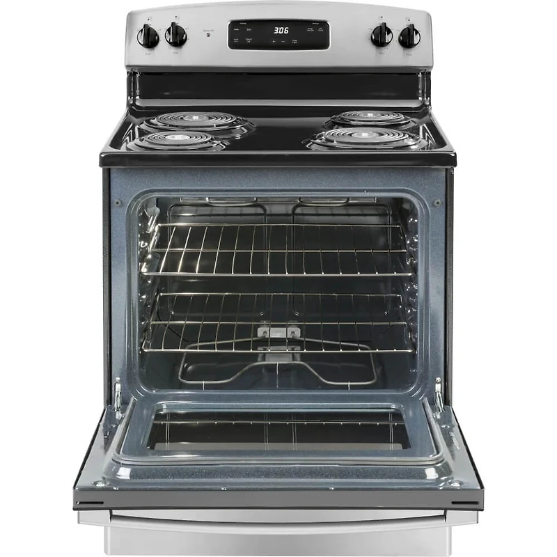 5 Cu. Ft. Stainless Steel Freestanding Electric Range