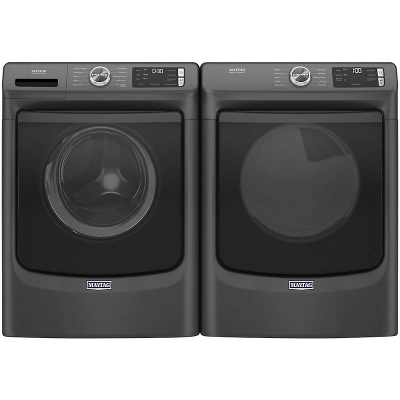 7.3 Cu. Ft. Volcano Black Stackable Front Load Electric Dryer