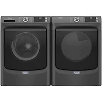 7.3 Cu. Ft. Volcano Black Stackable Front Load Electric Dryer