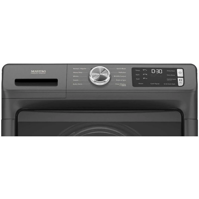 4.5 Cu. Ft. Volcano Black Front Load Washer