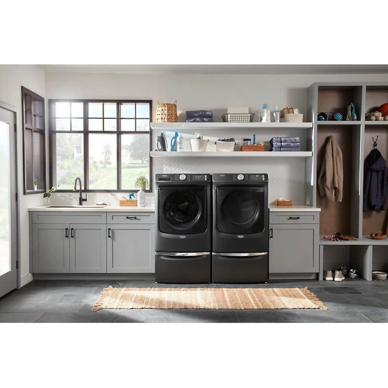 4.5 Cu. Ft. Volcano Black Front Load Washer
