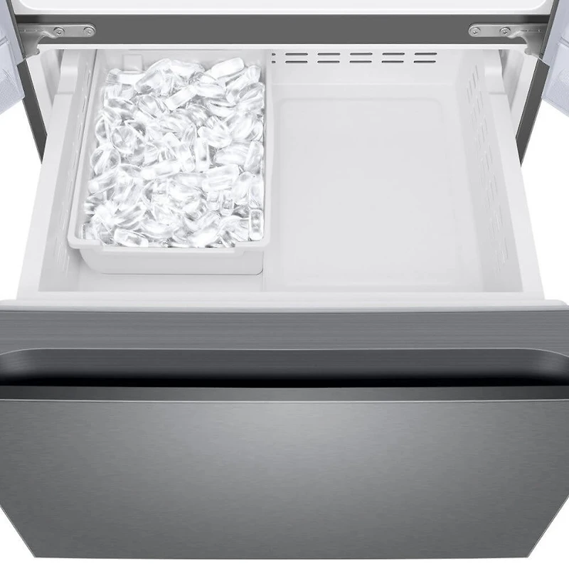 22 Cu. Ft. Stainless Steel 3-Door French Door Smart Refrigerator - OPEN BOX