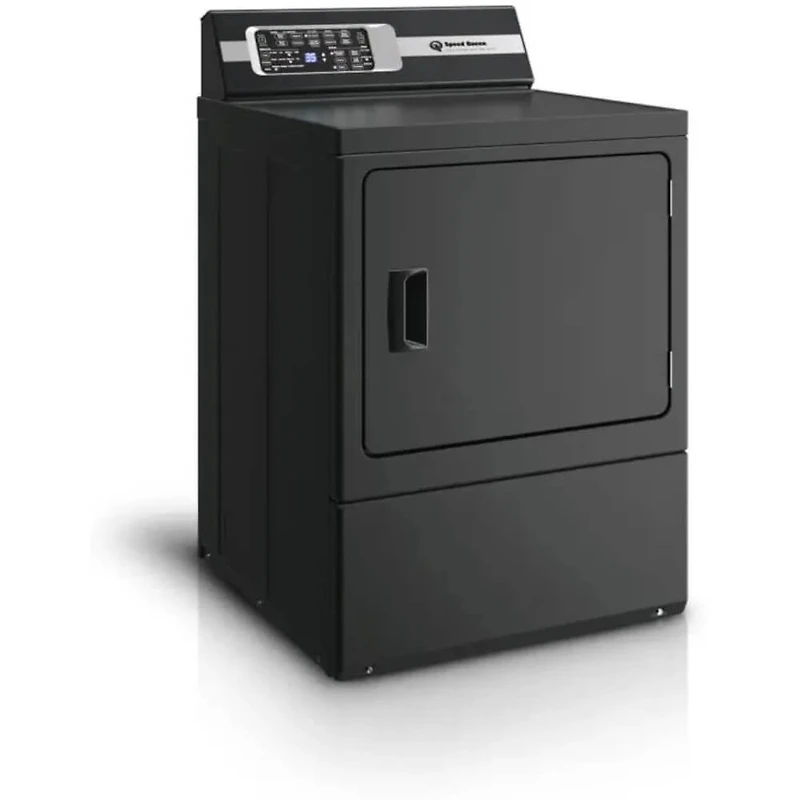 7 Cu. Ft. Matte Black Top Load Gas Dryer