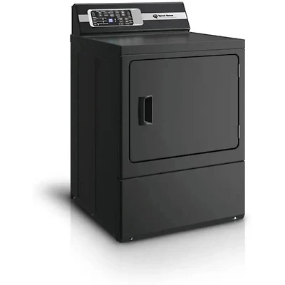 7 Cu. Ft. Matte Black Top Load Gas Dryer