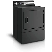 7 Cu. Ft. Matte Black Top Load Gas Dryer