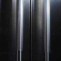 30 inch Built-In Column Freezer with Rise Stainless Steel Panel