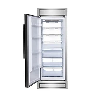 14 Cu. Ft. Stainless Steel Left Side Convertible Refrigerator