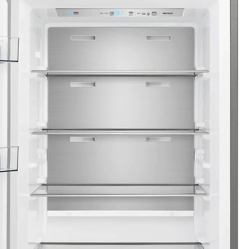 14 Cu. Ft. Stainless Steel Left Side Convertible Refrigerator