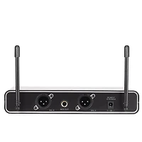 UHF Dual Flixed Microphone System with Dual Transmitters