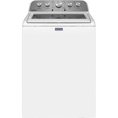 White HE Top Load Washer/Dryer Pair