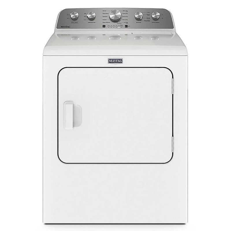 White HE Top Load Washer/Dryer Pair