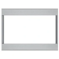 27 inch Stainless Built-In Microwave Trim Kit