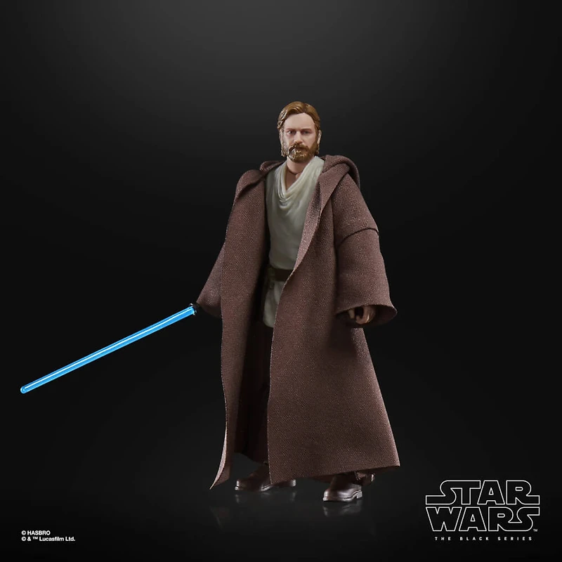 6 inch Star Wars The Black Series Obi-Wan Kenobi (Wandering Jedi) Action Figure