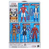 6 inch Marvel Legends Series The West Coast Avengers (60th Anniversary) Action Figures