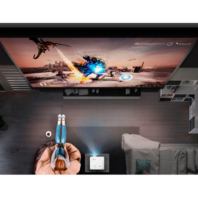 Technology 3600-Lumen UHD 4K DLP Projector - White