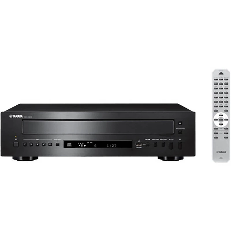 5-Disc CD Changer with USB Playback - Black