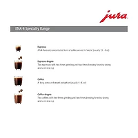 ENA 4 Black Automatic Coffee Machine