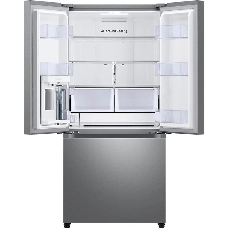 25 Cu. Ft. Stainless Steel 3-Door French Door Refrigerator