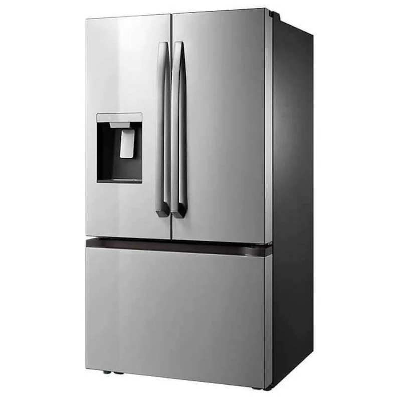29.3 Cu. Ft. Stainless Steel Standard-Depth French Door Bottom Freezer Refrigerator - OPEN BOX