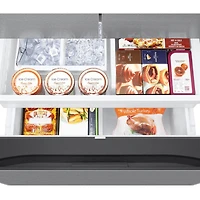 32 Cu. Ft. Stainless Steel 3-Door French Door Smart Refrigerator