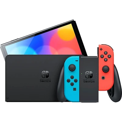 Switch - OLED Model Neon Blue/Neon Red Set
