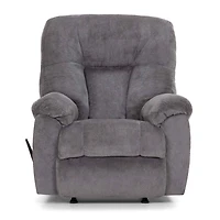 Connery Earth Slate Fabric Recliner