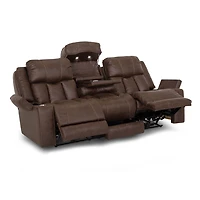 Denali Power Reclining Sofa - Boswell Espresso - OPEN BOX