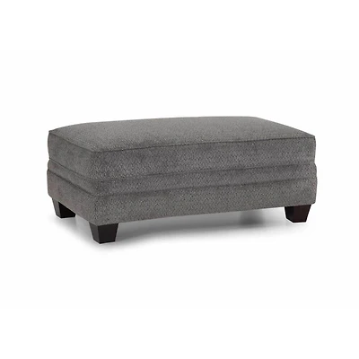 Eastbrook Ottoman - Shasta Charcoal