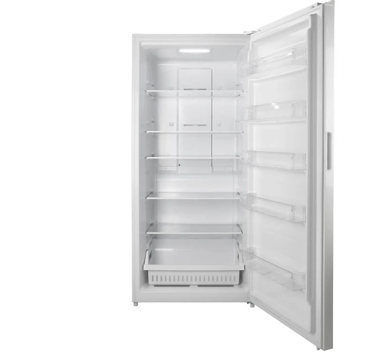 21.2 Cu. Ft. White Vertical Frost-Free Freezer