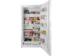 21.2 Cu. Ft. White Vertical Frost-Free Freezer