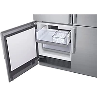 27.7 Cu. Ft. Custom Panel Ready Counter-Depth 4-Door Flex French Door Built-In Smart Refrigerator