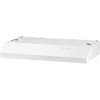 30 inch White Under Cabinet Range Hood
