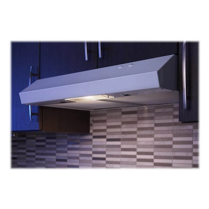 30 inch White Under Cabinet Range Hood