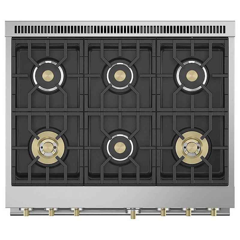 6.2 Cu. Ft. Stainless Steel Freestanding Gas Convection Range