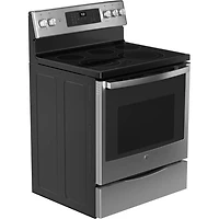 6.2 Cu. Ft. Stainless Steel Freestanding Electric Convection Range