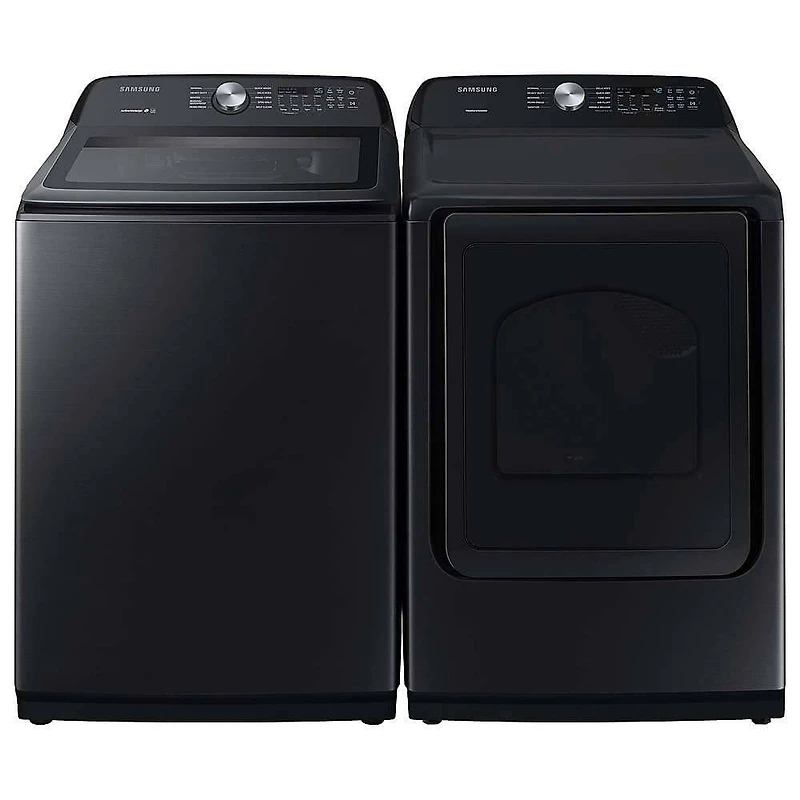 5 Cu. Ft. Brushed Black Top Load Washer - OPEN BOX