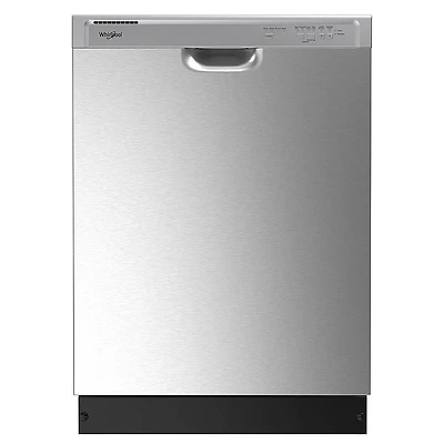 57 dBA Stainless Steel Front Control Dishwasher