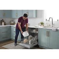 57 dBA Stainless Steel Front Control Dishwasher 