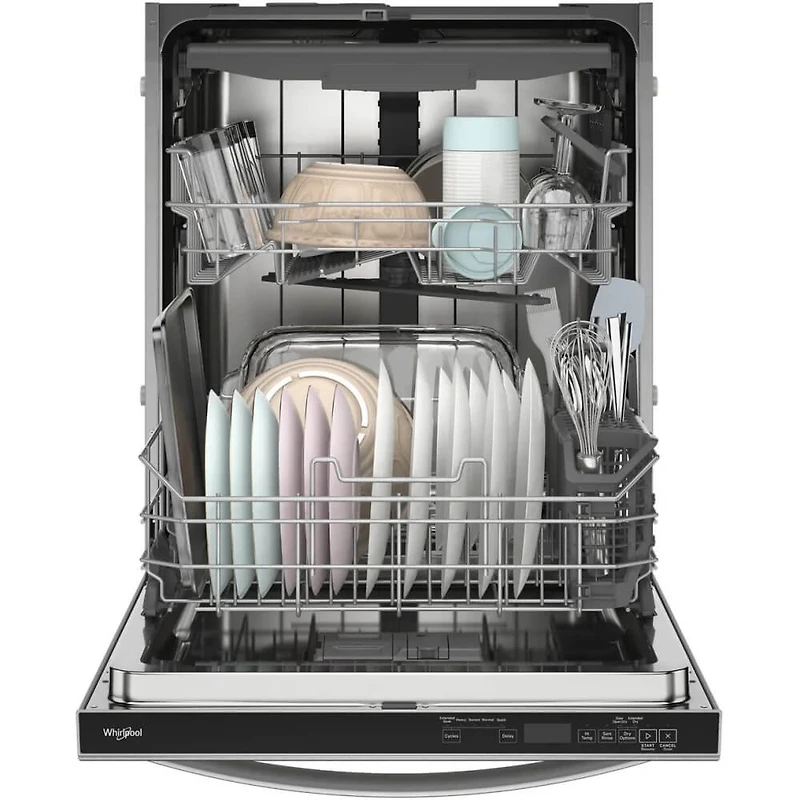44 dBA Black Top Control Dishwasher
